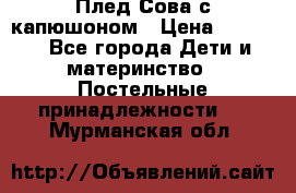 Плед Сова с капюшоном › Цена ­ 2 200 - Все города Дети и материнство » Постельные принадлежности   . Мурманская обл.